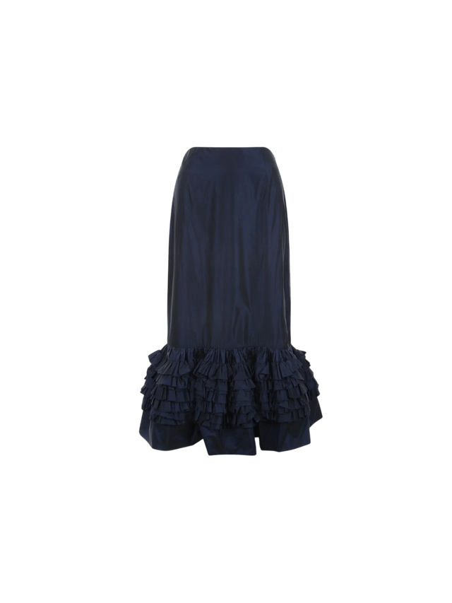 Taffeta Midi Skirt-MOLLY GODDARD-JOHN JULIA