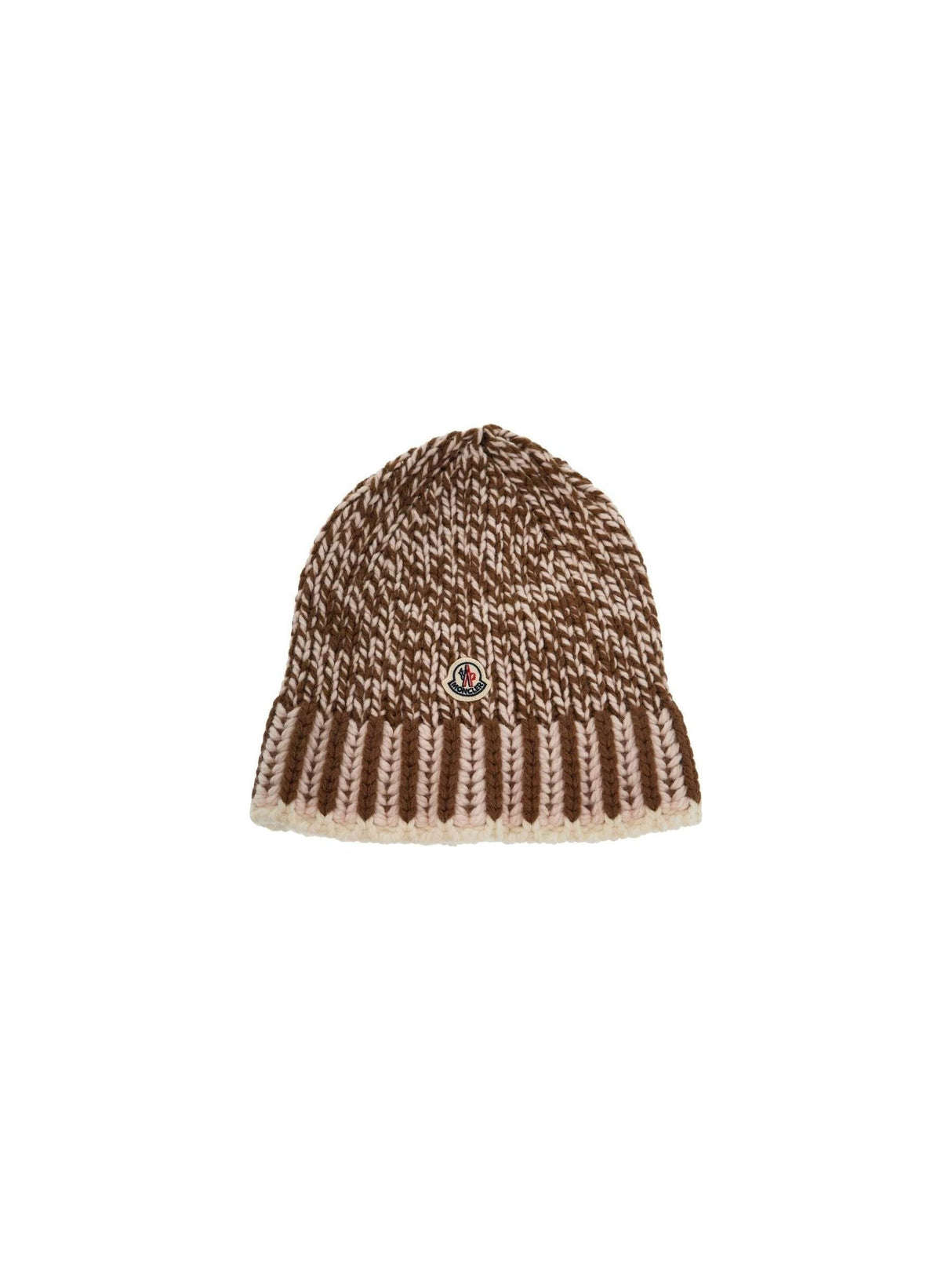 MONCLER-Bicolor Knit Beanie-JOHN JULIA