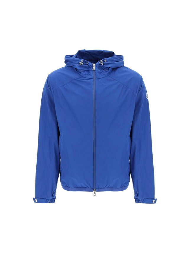 Bright Blue Clapier Hooded Jacket MONCLER JOHN JULIA.