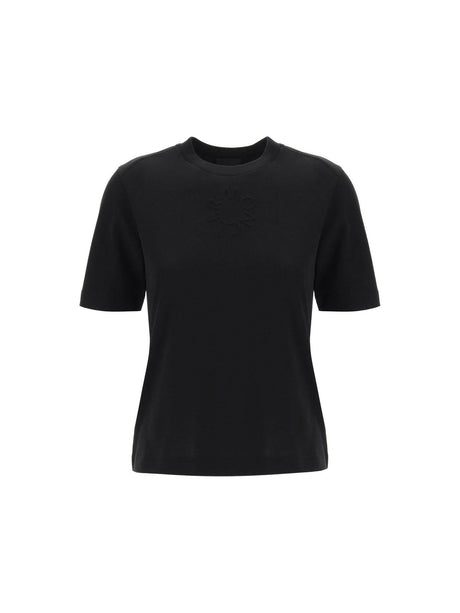 Embossed Logo Cotton T-Shirt.