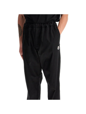 Gabardine Tapered Joggers-Moncler-JOHN JULIA