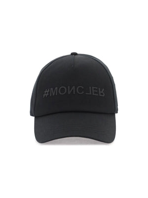 Rubber Logo Cotton Gabardine Cap