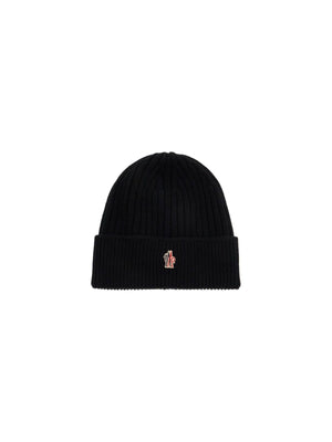 Virgin Wool Beanie Hat In Eight