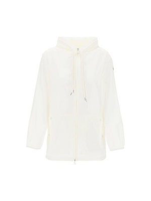 White Iole Parka MONCLER JOHN JULIA.