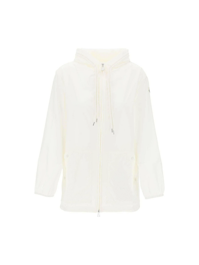 White Iole Parka MONCLER JOHN JULIA.