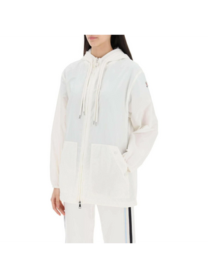 White Iole Parka MONCLER JOHN JULIA.