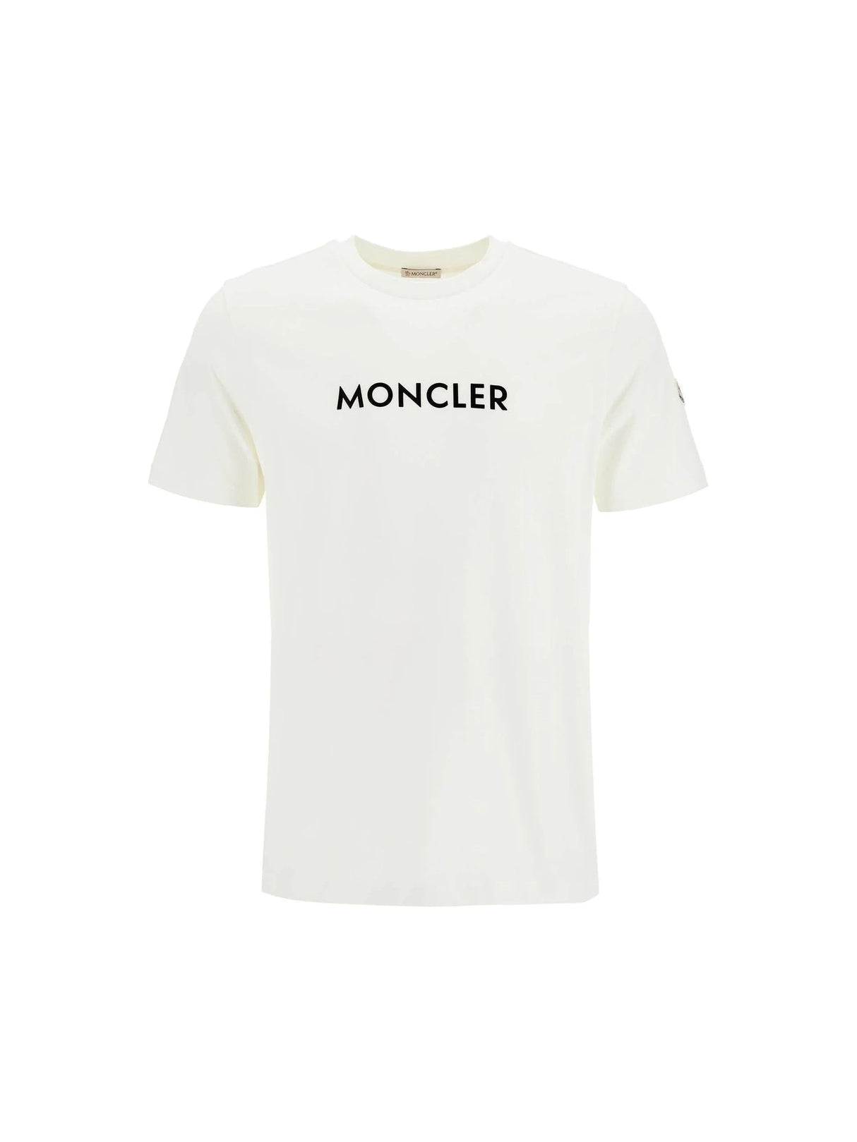 MONCLER-Organic Cotton Logo T-Shirt-JOHN JULIA