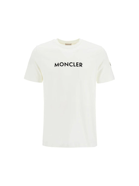 MONCLER-Organic Cotton Logo T-Shirt-JOHN JULIA