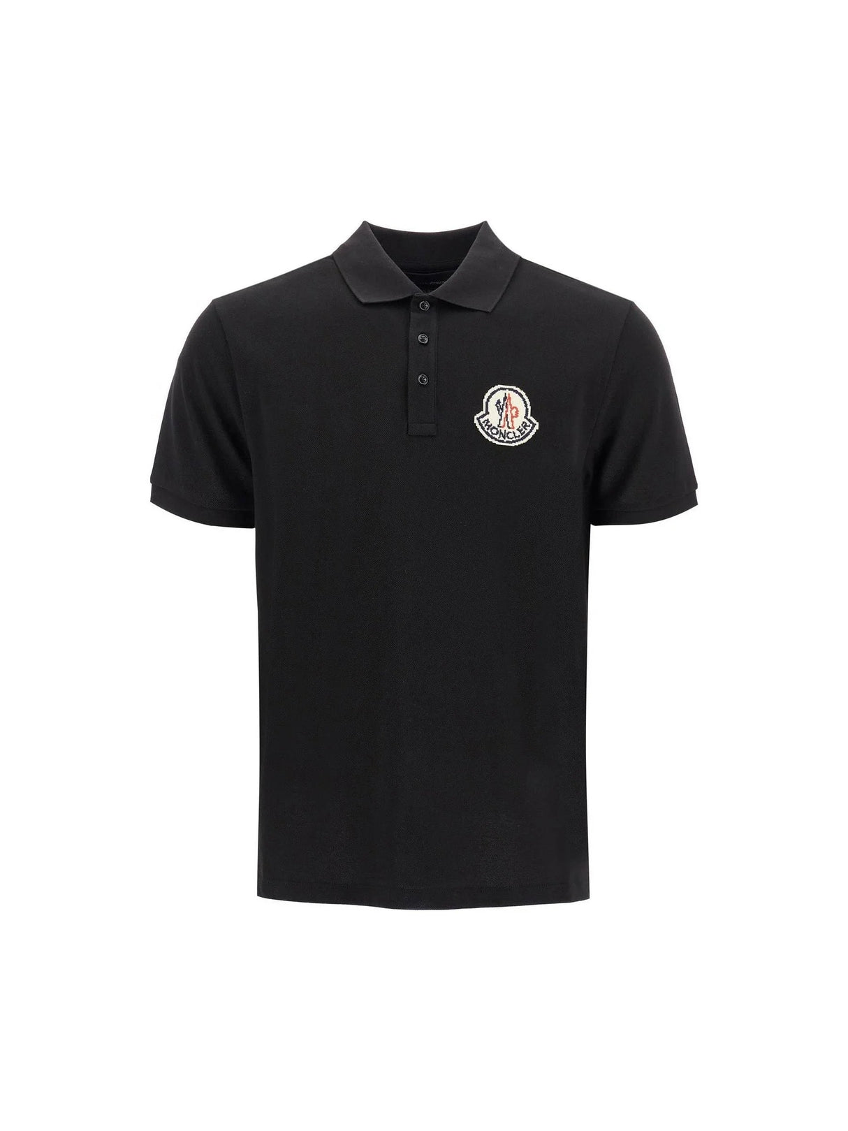 Pixel Effect Logo Polo Shirt