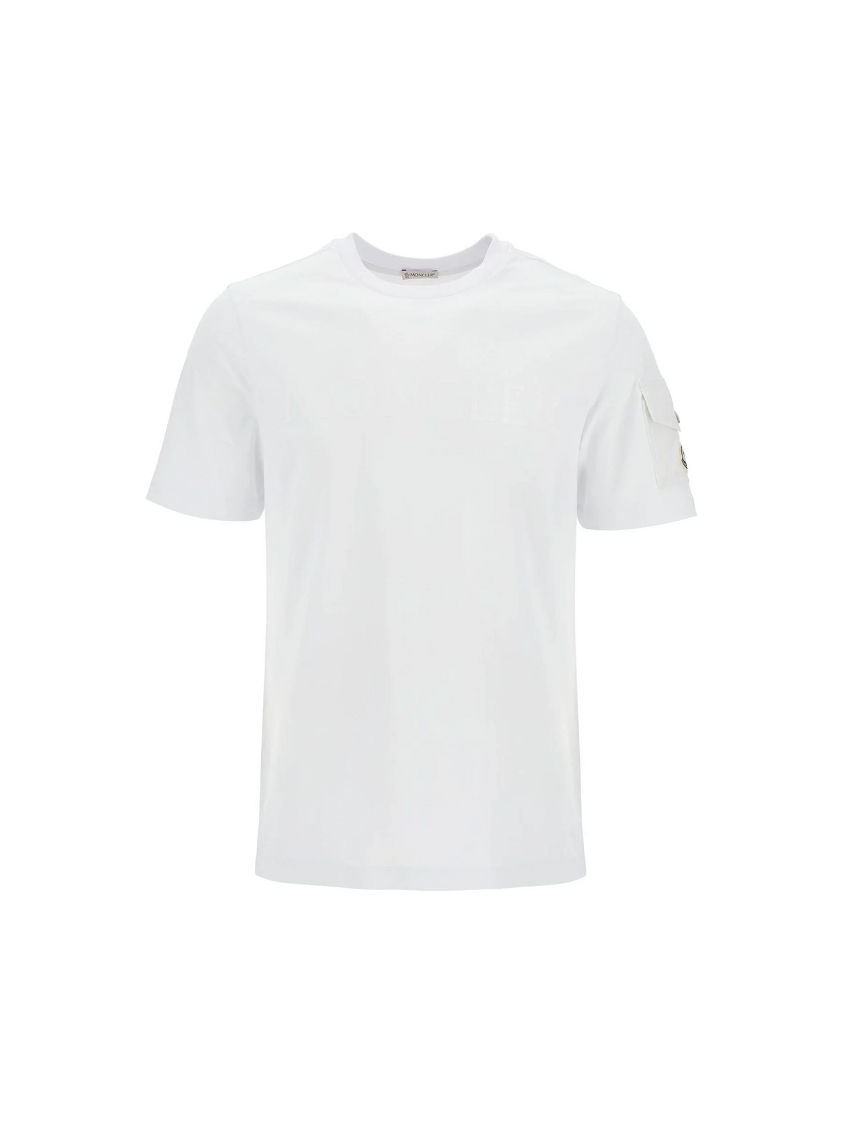 MONCLER-Pocket T Shirt With Six -JOHN JULIA.