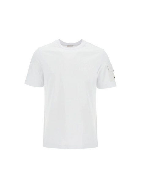 MONCLER-Pocket T Shirt With Six -JOHN JULIA.