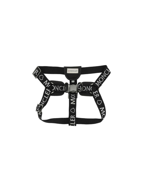 x Poldo Branded Webbing Harness MONCLER POLDO DOG COUTURE JOHN JULIA.