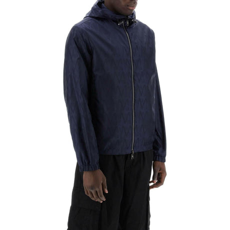 Blue Reversible Lepontine Windbreaker MONCLER JOHN JULIA.