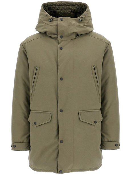 Reversible Long Down Jacket Pref