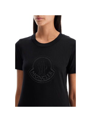 Rhinestone Logo T-Shirt - Women > Clothing > Tops and Sweatshirts > Tops