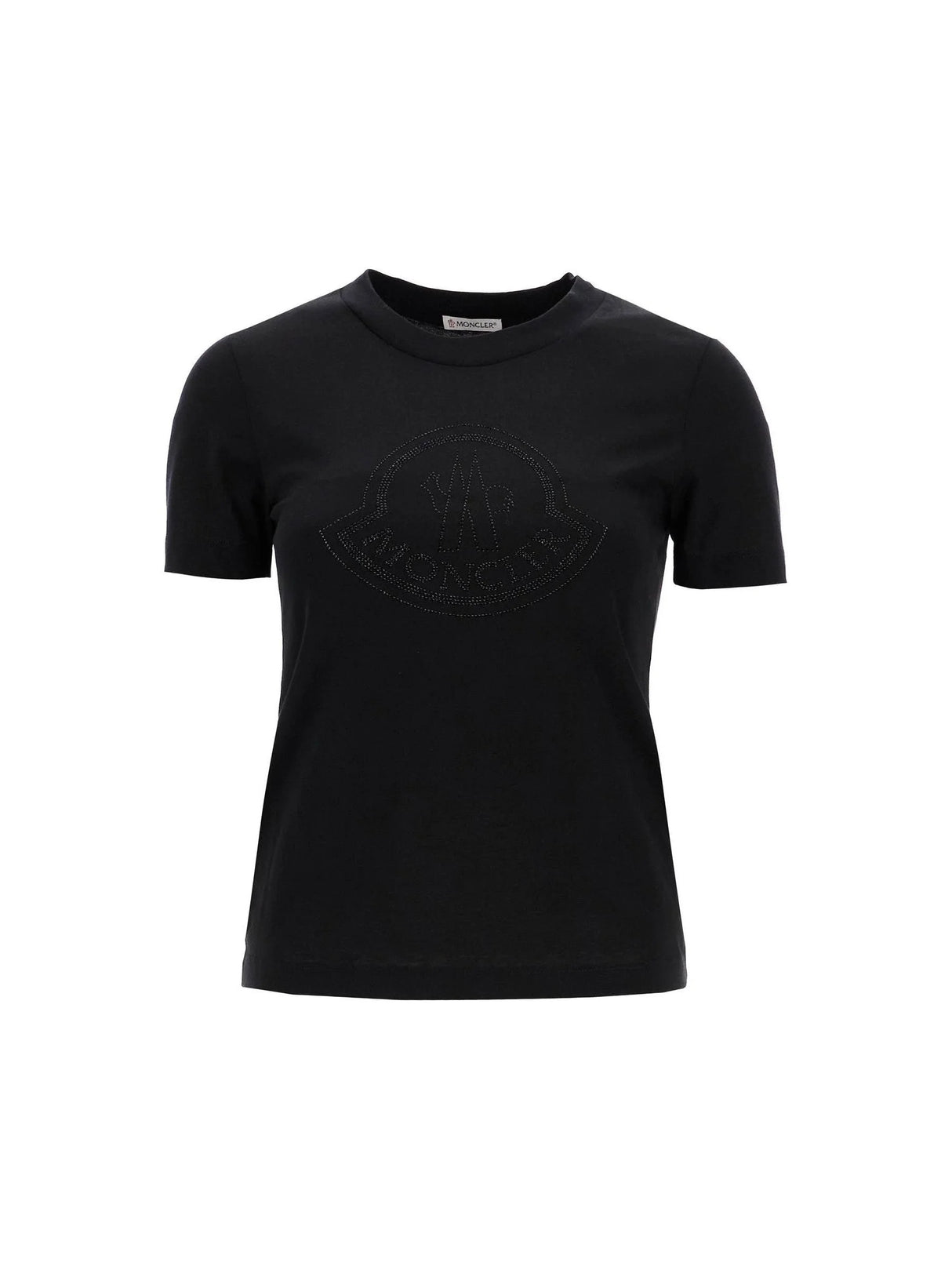 Rhinestone Logo T-Shirt - XXXS - Women > Clothing > Tops and Sweatshirts > Tops