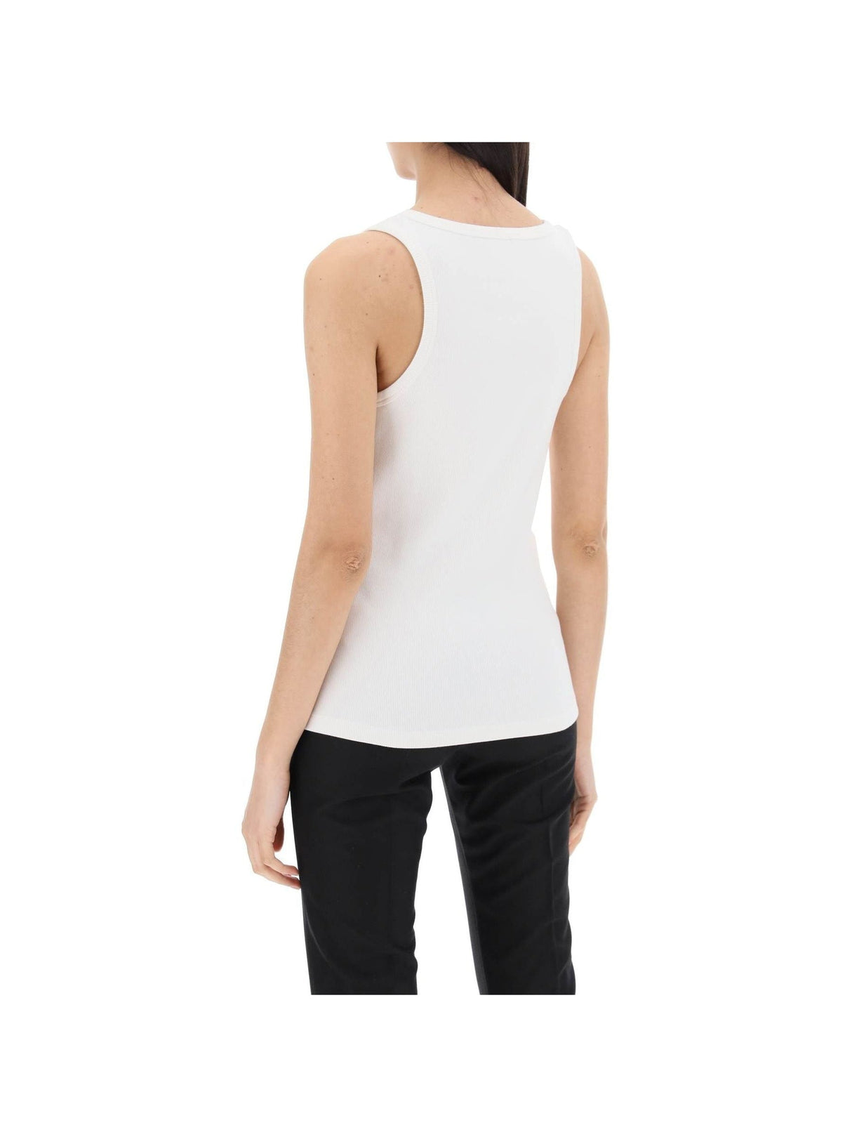 Ribbed Cotton Tank Top