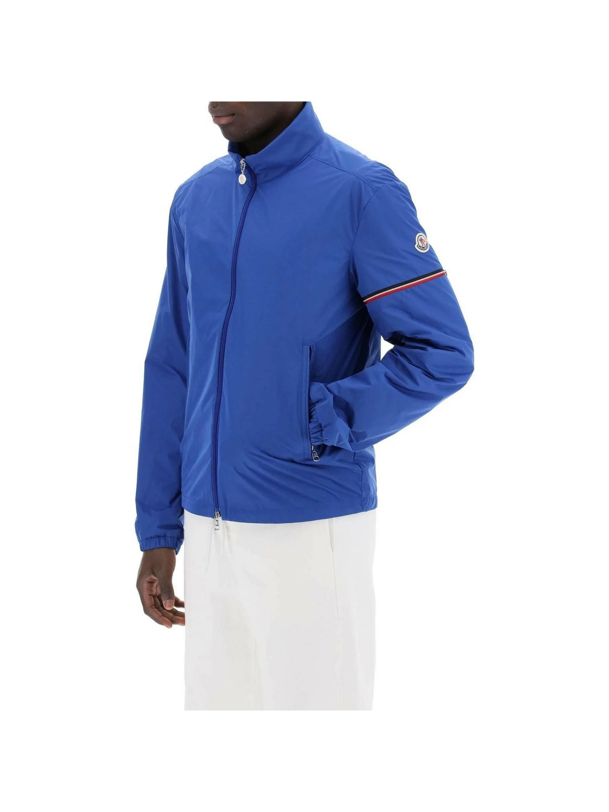 Blue Ruinette Ultra-Lightweight Windbreaker Jacket MONCLER JOHN JULIA.