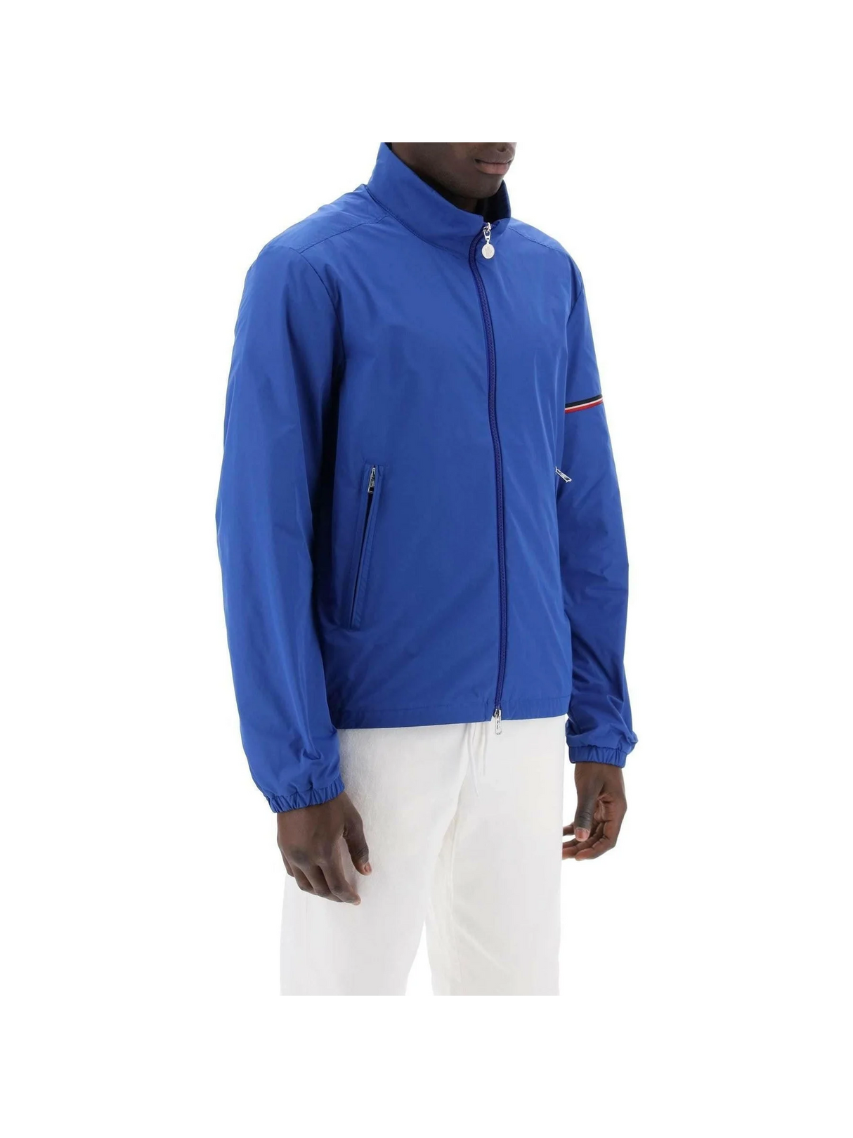 Blue Ruinette Ultra-Lightweight Windbreaker Jacket MONCLER JOHN JULIA.