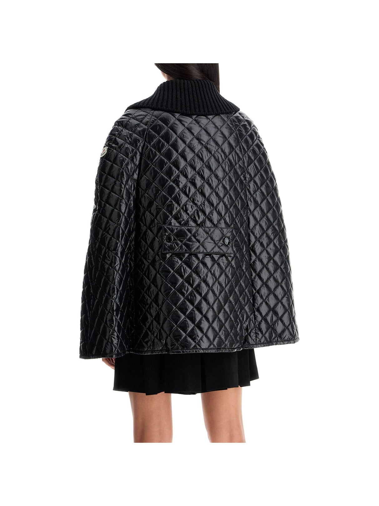 Short Quilted Cape Jacket - Women > Clothing > Outerwear > Capes