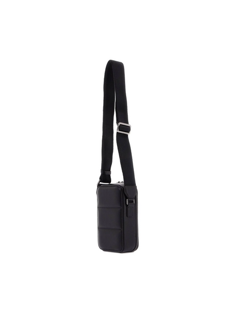 Soft Leather Vertical Shoulder Bag - OS - Men > Bags > Crossbody bags