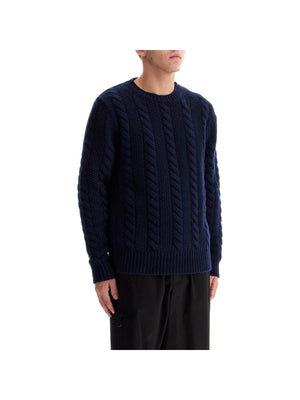 Wool And Cashmere Cable Knit Pullover