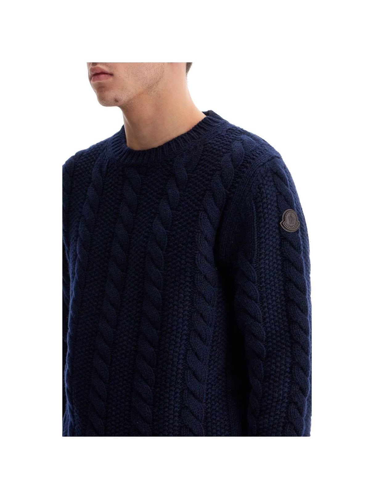 Wool And Cashmere Cable Knit Pullover