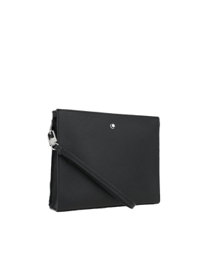 MONTBLANC-Sartorial Textured Leather Clutch-JOHN JULIA