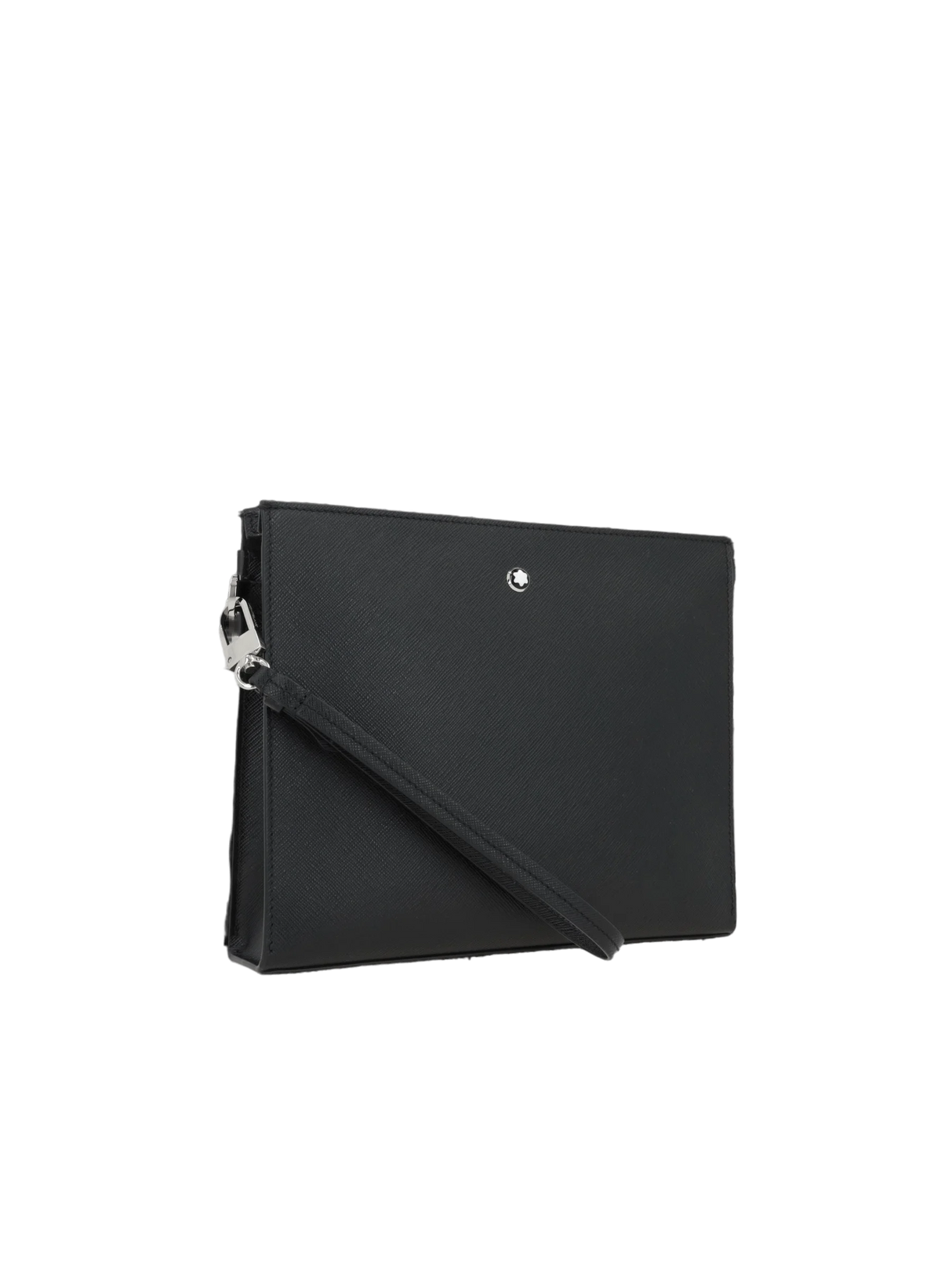 MONTBLANC-Sartorial Textured Leather Clutch-JOHN JULIA