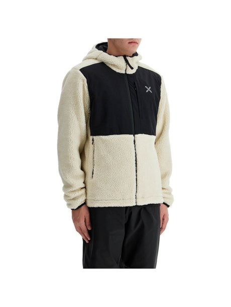 Sherpa Zip-up Hoodie With Hood And