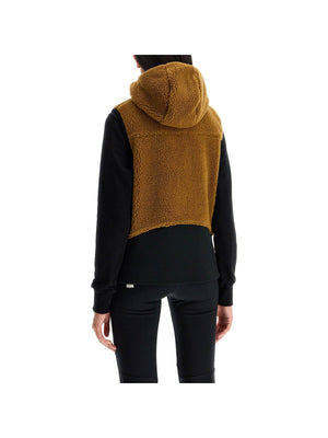 Sherpa Hooded Vest With