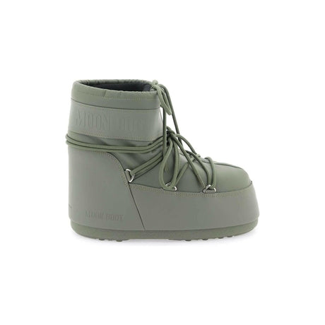 Khaki Icon Rubber Snow Boots MOON BOOT JOHN JULIA.