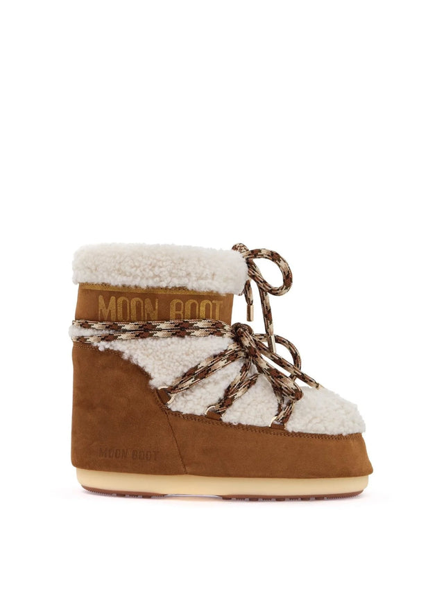 Shearling Snow Boots-MOON BOOT-JOHN JULIA