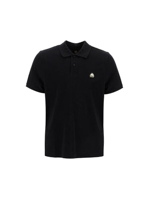 Everett Logo Polo Shirt-Moose Knuckles-JOHN JULIA