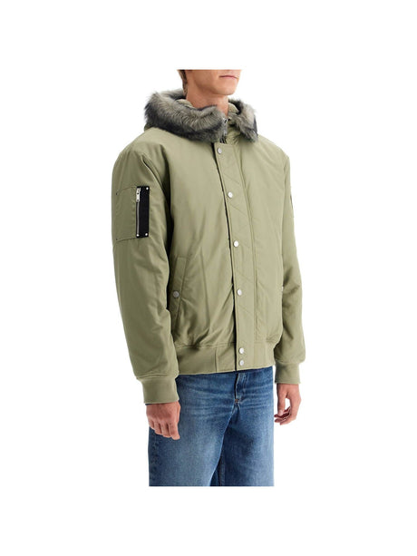 Flight Satin Hooded Bomber - Men > Clothing > Jackets and Blazers > Bomber jackets