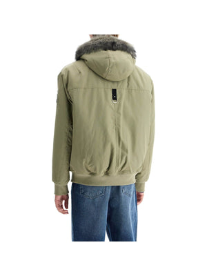 Flight Satin Hooded Bomber