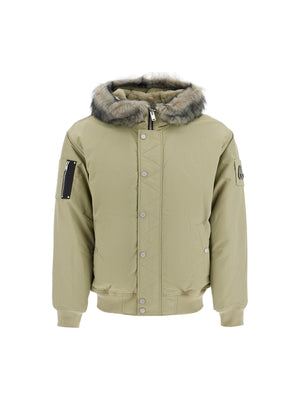 Flight Satin Hooded Bomber