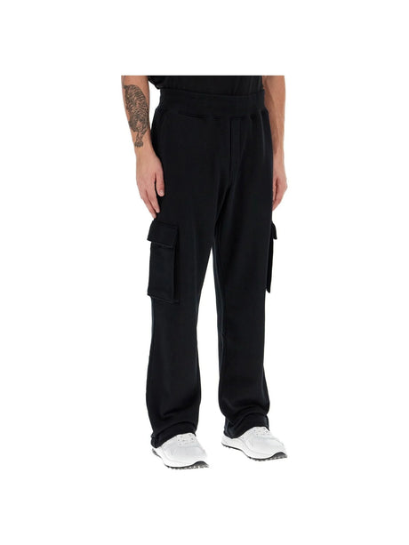 Barcode Print Jogging Pants-Moschino-JOHN JULIA