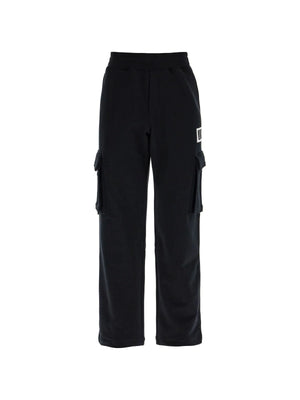 Barcode Print Jogging Pants-Moschino-JOHN JULIA