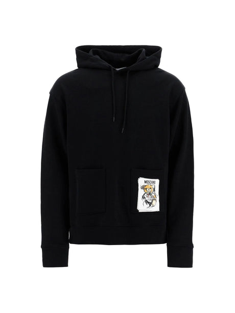 Teddy Bear Hooded Sweatshirt-Moschino-JOHN JULIA