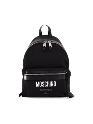 MOSCHINO-Logo Backpack -JOHN JULIA.