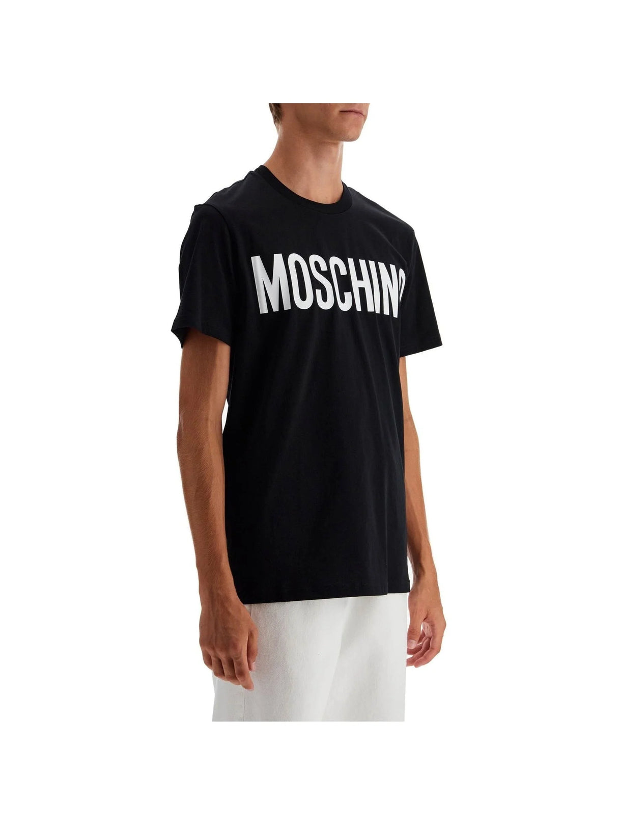 MOSCHINO-Logo Print T-Shirt -JOHN JULIA.