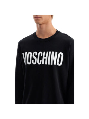 MOSCHINO-Logo Crewneck Sweatshirt -JOHN JULIA.