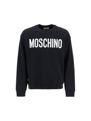 MOSCHINO-Logo Crewneck Sweatshirt -JOHN JULIA.