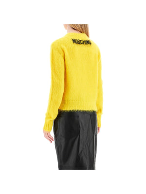 Smiley Mohair Sweater-Moschino-JOHN JULIA