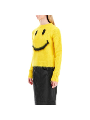 Smiley Mohair Sweater-Moschino-JOHN JULIA