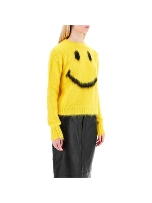 Smiley Mohair Sweater-Moschino-JOHN JULIA