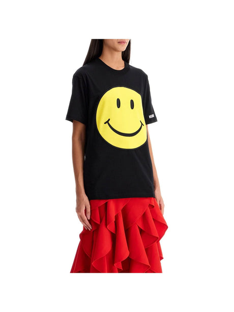 MOSCHINO-Smiley Face T-shirt-JOHN JULIA