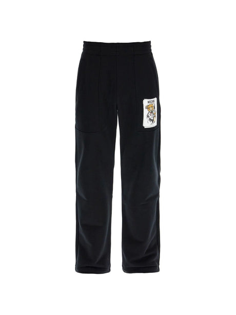 Teddy Bear Print Joggers-Moschino-JOHN JULIA