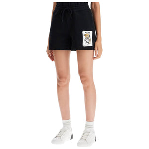 MOSCHINO-Teddy Bear Organic Cotton Shorts -JOHN JULIA.